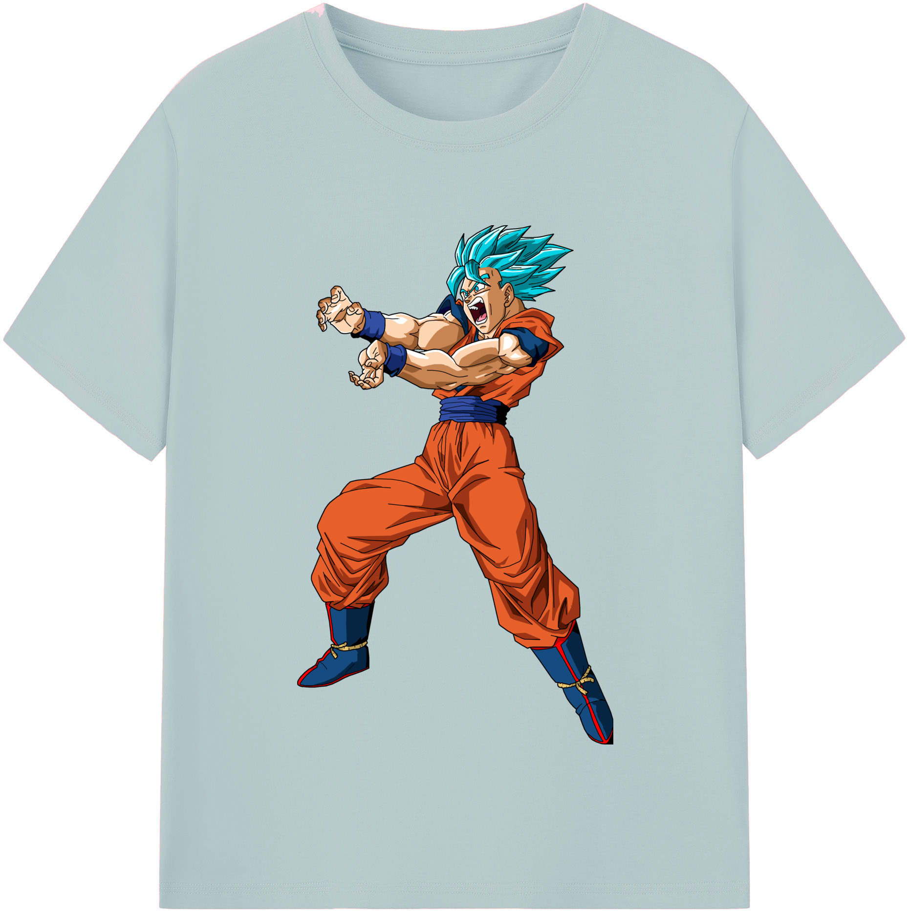 （画像用） ドラゴンボール 孫悟空（そん ごくう）Son Goku カカロット DRAGON BALL Kakarotto 綿100％半袖Tシャツ（フロントプリント）